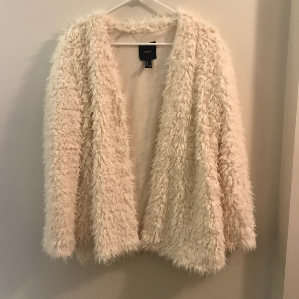 forever 21 fur coat